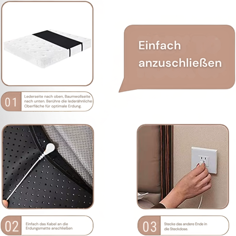 GroundRest™ – Schlaf wie auf der Erde selbst.