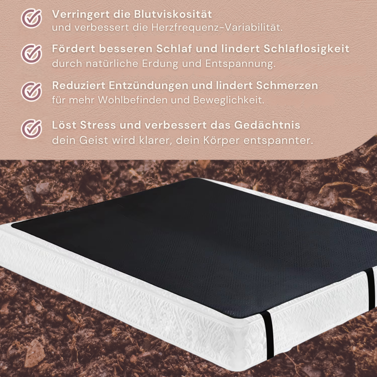 GroundRest™ – Schlaf wie auf der Erde selbst.
